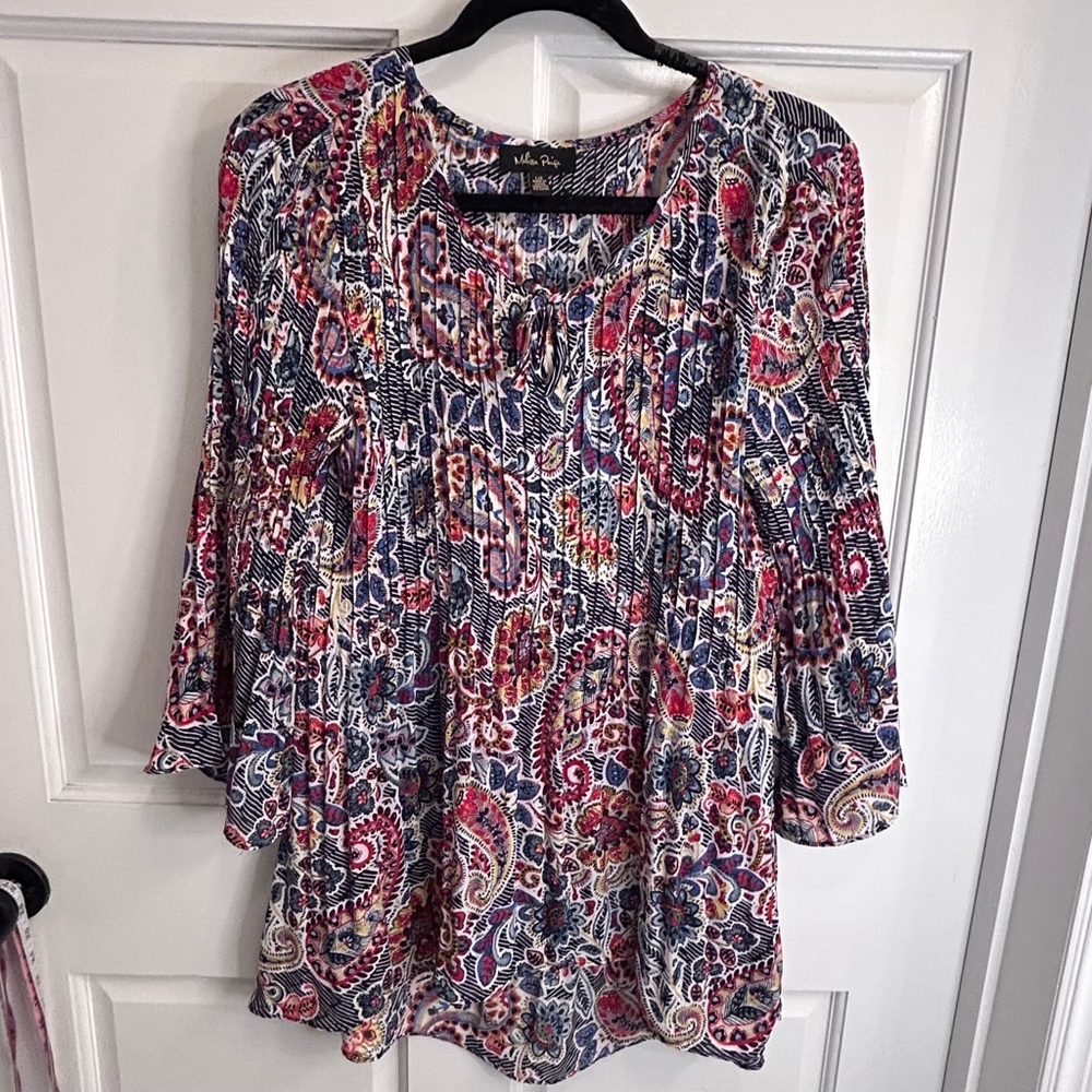 Women's Melissa Paige top, L/G, Multicolored